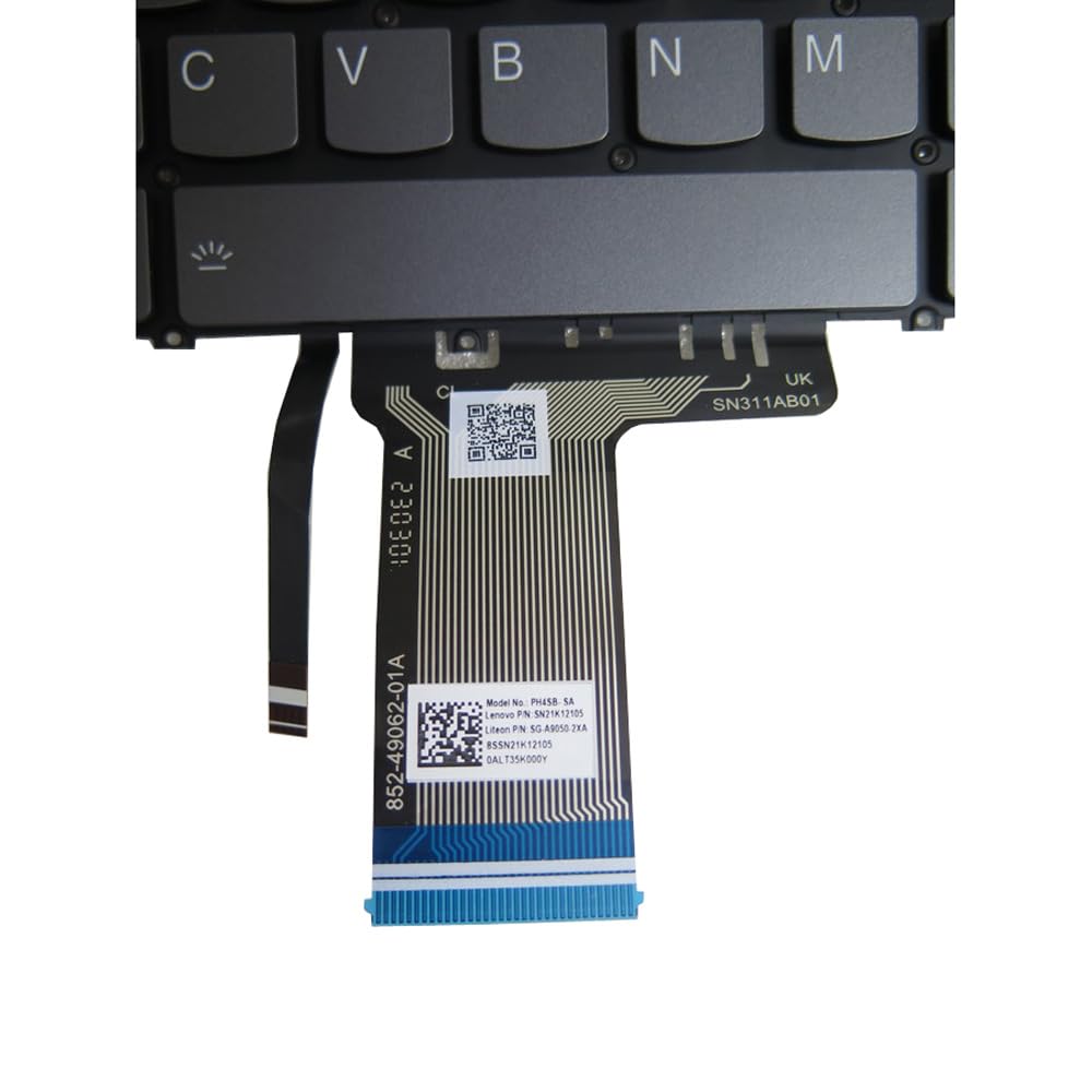 Amazon.com: Laptop Keyboard for Lenovo Yoga 7 2-in-1 14AHP9 83DK